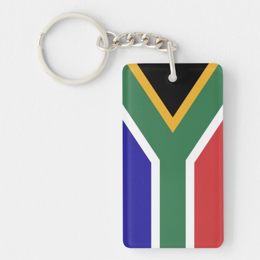 Porte-clés Drapeau de l'Afrique du Sud (Devant)