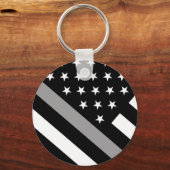 Porte-clés Drapeau de l'agent correctionnel (Recto)