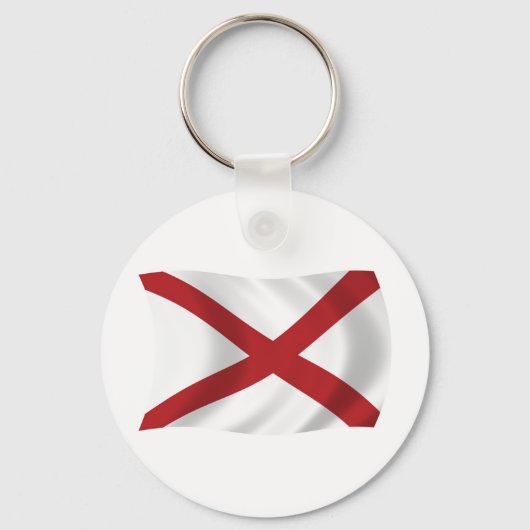 Porte-clés Drapeau de l'Alabama (Recto)