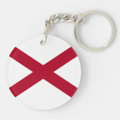 Porte-clés Drapeau de l'Alabama (Dos)