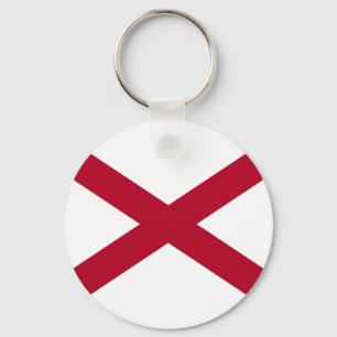 Porte-clés Drapeau de l'Alabama