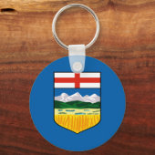 Porte-clés Drapeau de l'Alberta (Recto)