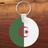 Porte-clés Drapeau de l'Algérie (Recto)