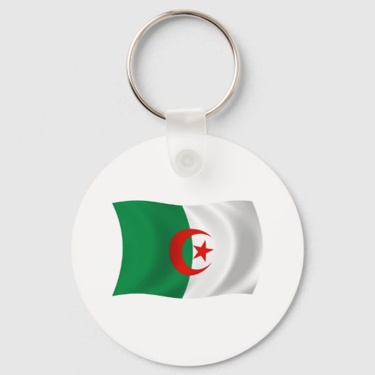 Porte-clés Drapeau de l'Algérie (Recto)