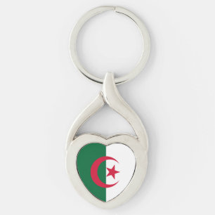 Porte-clés Drapeau de l'Algérie
