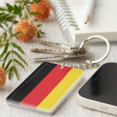 Porte-clés Drapeau de l'Allemagne (Devant droit)