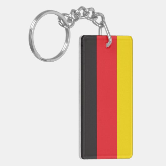 PORTE-CLÉS DRAPEAU DE L'ALLEMAGNE (Devant gauche)