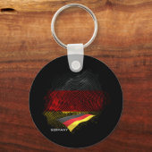 Porte-clés Drapeau de l'Allemagne (Recto)