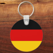 Porte-clés Drapeau de l'Allemagne (Verso)