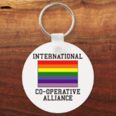 Porte-clés Drapeau de l'Alliance coopérative (Recto)