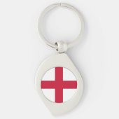 Porte-clés Drapeau de l'Angleterre (Devant)