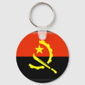 Porte-clés Drapeau de l'Angola (Recto)