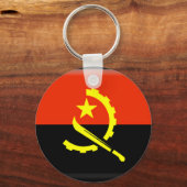 Porte-clés Drapeau de l'Angola (Recto)