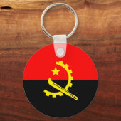 Porte-clés Drapeau de l'Angola (Recto)