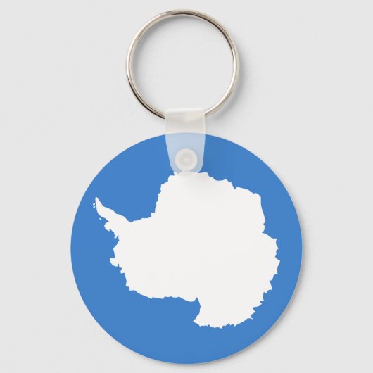 Porte-clés Drapeau de l'Antarctique (Recto)