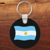 Porte-clés Drapeau de l'Argentine (Recto)