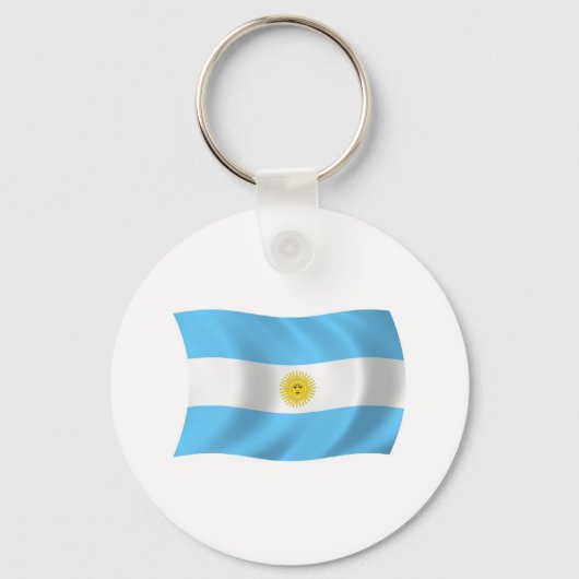 Porte-clés Drapeau de l'Argentine (Recto)