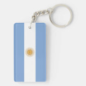 Porte-clés Drapeau de l'Argentine (Dos)