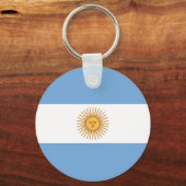 Porte-clés Drapeau de l'Argentine (Recto)