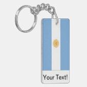 Porte-clés Drapeau de l'Argentine (Devant gauche)