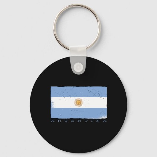Porte-clés Drapeau de l'ARGENTINE (Recto)