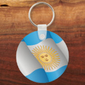 Porte-clés Drapeau de l'Argentine porte - clé (Recto)