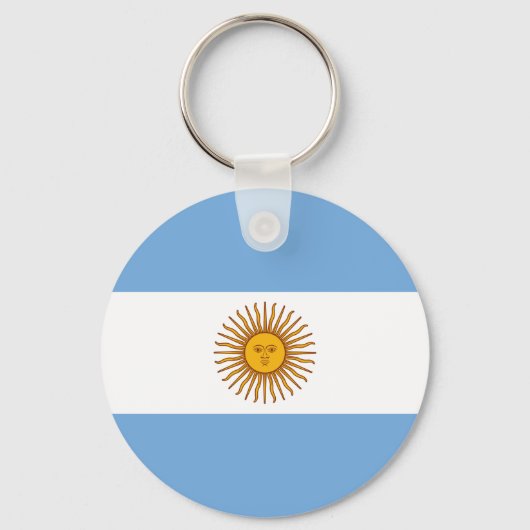 Porte-clés Drapeau de l'Argentine Porte - clé (Recto)