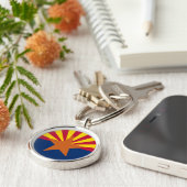 Porte-clés Drapeau de l'Arizona (Côté)