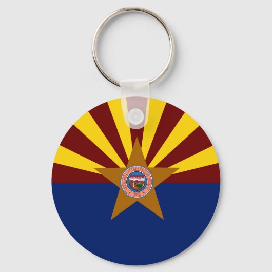 Porte-clés Drapeau de l'Arizona (Recto)