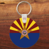 Porte-clés Drapeau de l'Arizona (Recto)