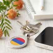 Porte-clés Drapeau de l'Arménie (Côté )