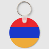 Porte-clés Drapeau de l'Arménie (Verso)
