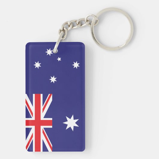 Porte-clés Drapeau de l'Australie (Dos)