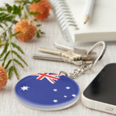 Porte-clés Drapeau de l'Australie (Devant Droit)