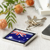Porte-clés Drapeau de l'Australie (Côté)