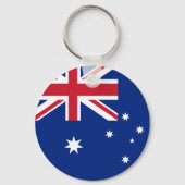 Porte-clés Drapeau de l'Australie (Verso)