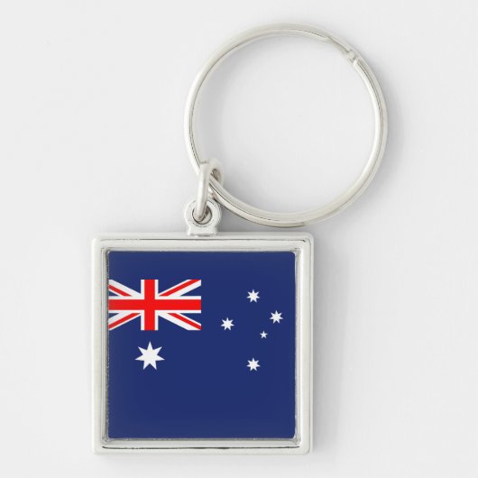 Porte-clés Drapeau de l'Australie (Devant)