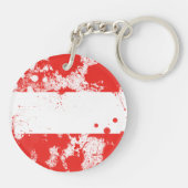 Porte-clés Drapeau de l'Autriche (Dos)