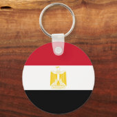 Porte-clés Drapeau de l'Égypte (Recto)