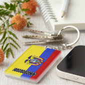 Porte-clés Drapeau de l'Equateur (Devant droit)