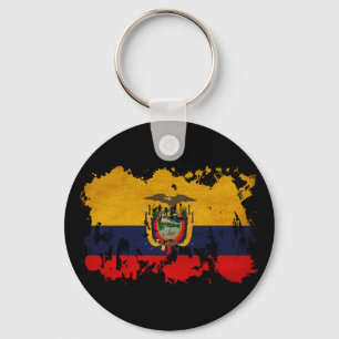 Porte-clés Drapeau de l'Equateur