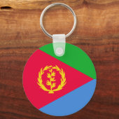 Porte-clés Drapeau de l'Érythrée (Recto)