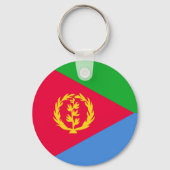 Porte-clés Drapeau de l'Érythrée (Verso)