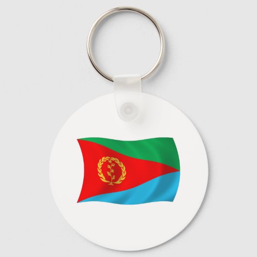 Porte-clés Drapeau de l'Érythrée (Recto)