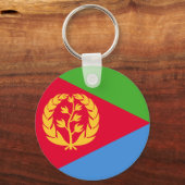 Porte-clés Drapeau de l'Érythrée (Verso)