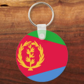 Porte-clés Drapeau de l'Érythrée (Recto)