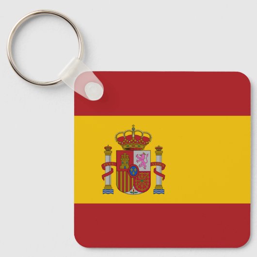 Porte-clés Drapeau de l'Espagne (Recto)