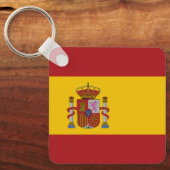 Porte-clés Drapeau de l'Espagne (Recto)
