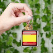 Porte-clés Drapeau de l'Espagne (main)