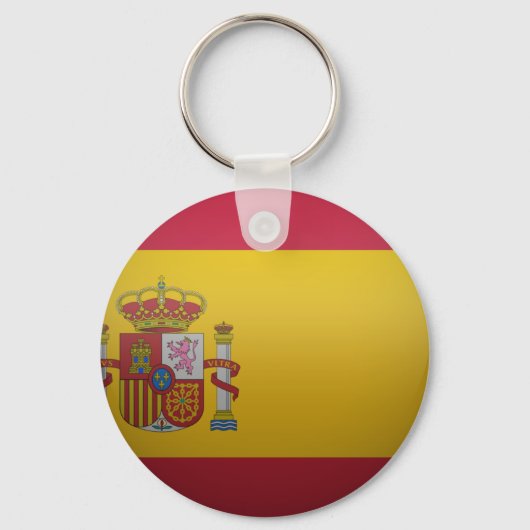 Porte-clés Drapeau de l'Espagne. (Recto)